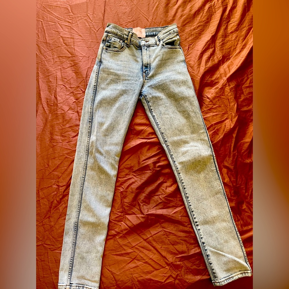 Revice Denim Uptown High Rise Straight Leg Jean